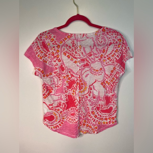 Lilly Pulitzer Duval Truck In Love Top size S - Picture 5 of 9